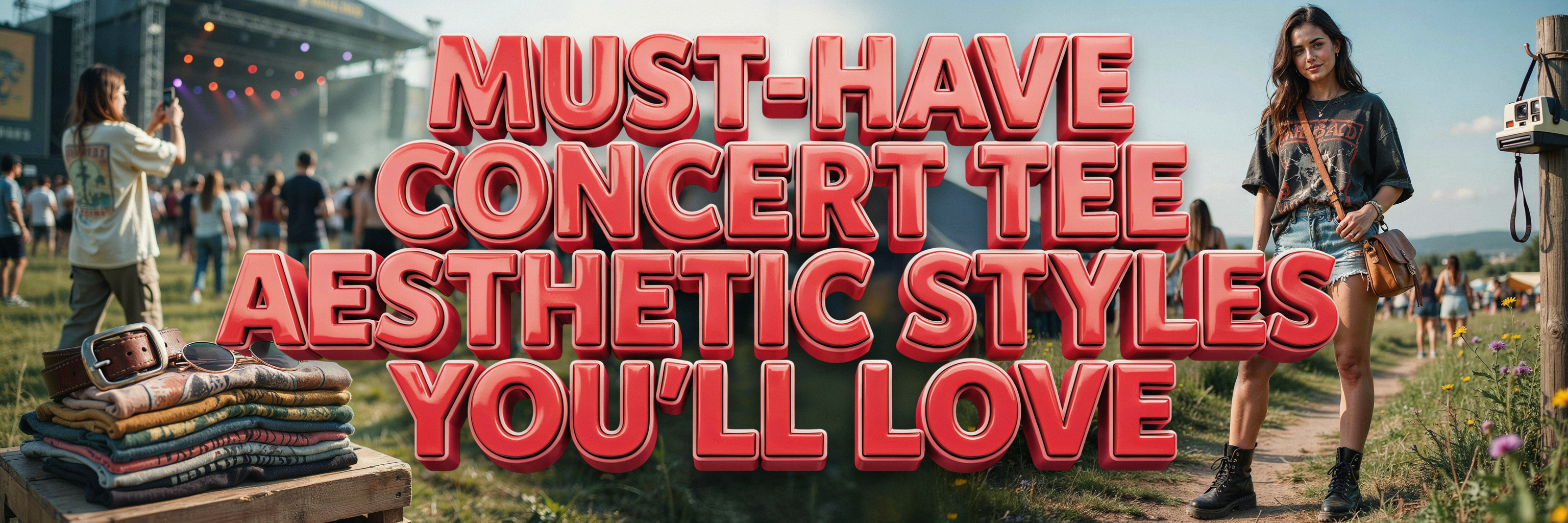 Must-Have Concert Tee Aesthetic Styles You’ll Love