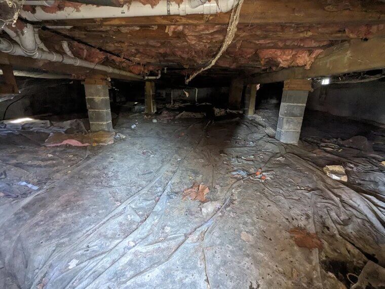 Insulate Crawl Space Ducts