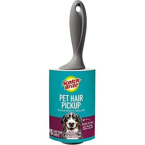 Premium Pet Hair Roller that Captures Fur Instantly. 