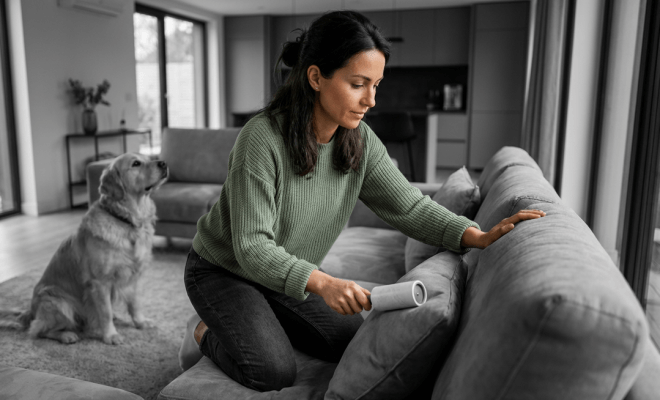 Ingenious Pet Hair Remover Roller That Makes Cleanup Effortless