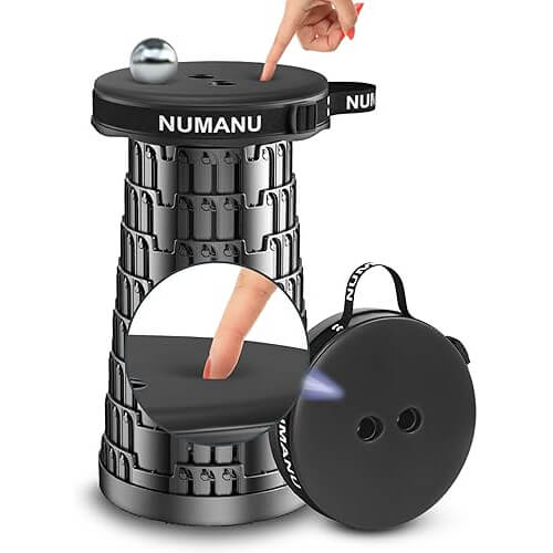 Versatile Adjustable Folding Stool that Adapts to Any Height. Now 14% Off!