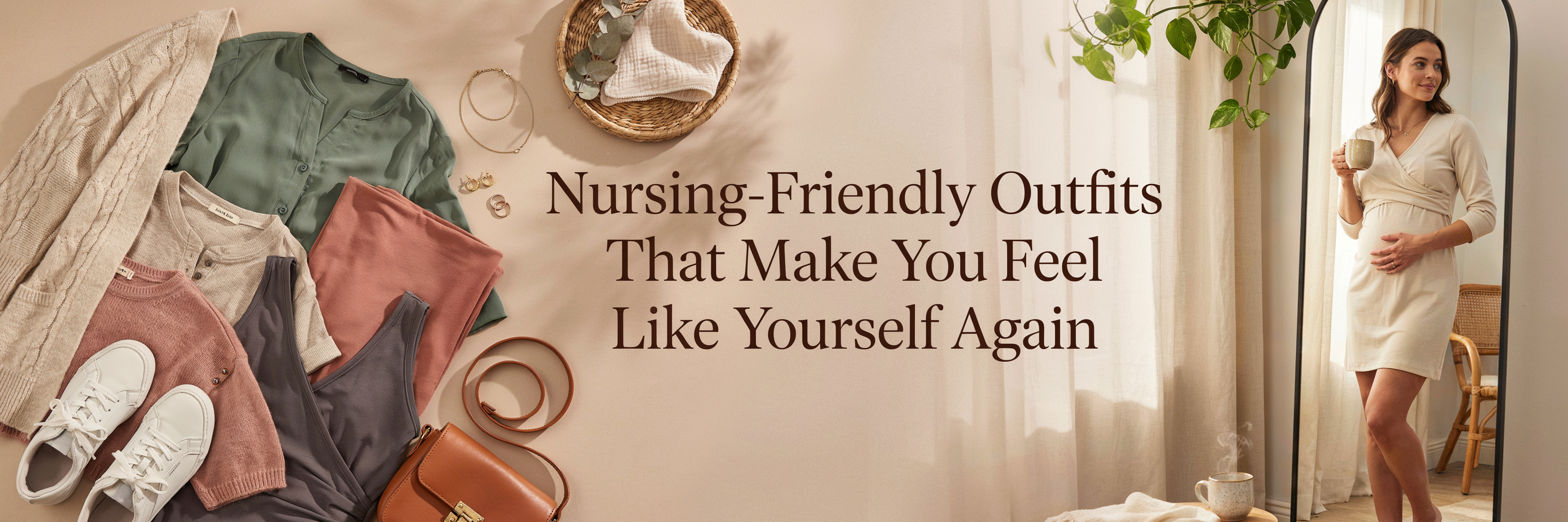 Nursing-Friendly Outfits That Make You Feel Like Yourself Again