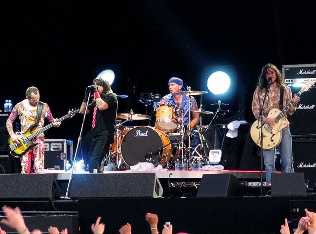 Red Hot Chili Peppers Perform in Their Underwear on The Simpsons