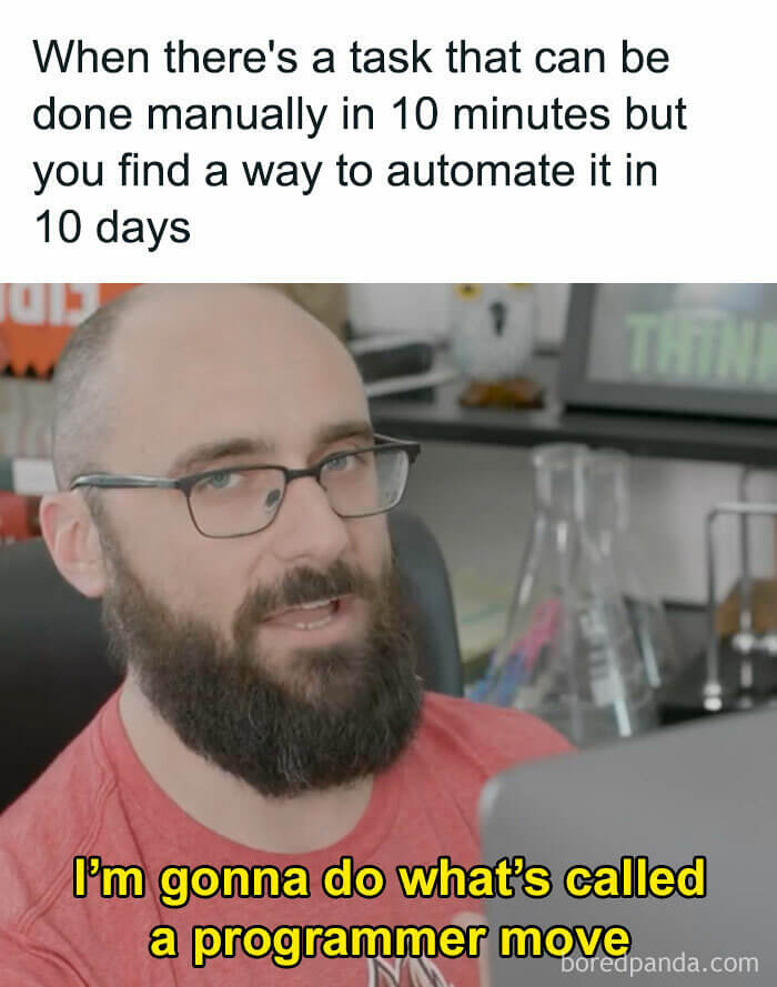 Automating An Easy, 10 Minute Task