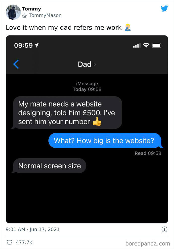 Family Referrals for Some Work