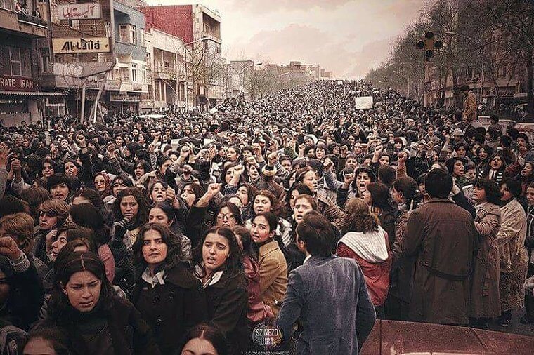 Iranian Women Protest Against The Hijab Law