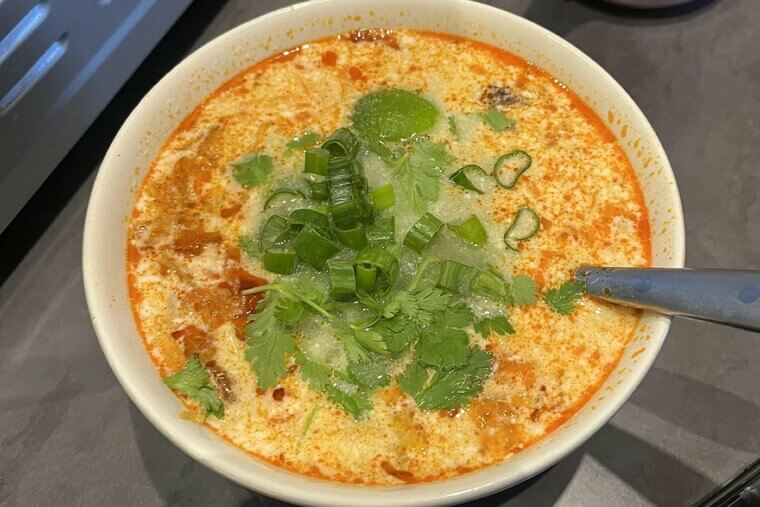 Thai Coconut Chicken Soup