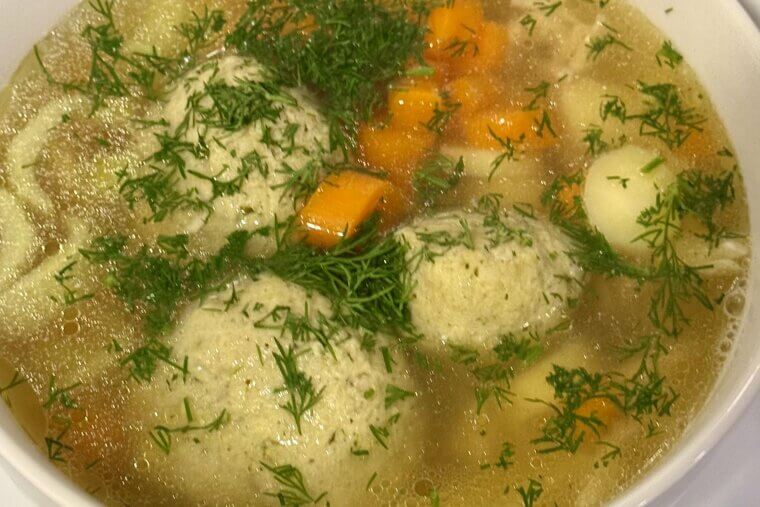 Matzo Ball Soup
