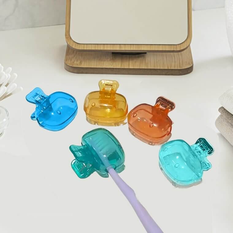 Zahnbürsten-Clip - Selbstklebend Für Bad & Büro 