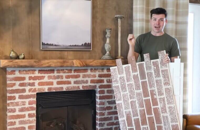 Faux Brick Wall Panels