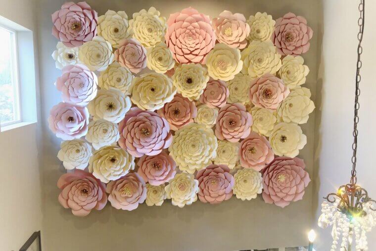 Paper Flower Walls