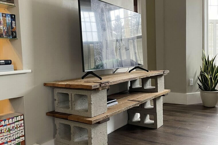 Cinder Block Furniture