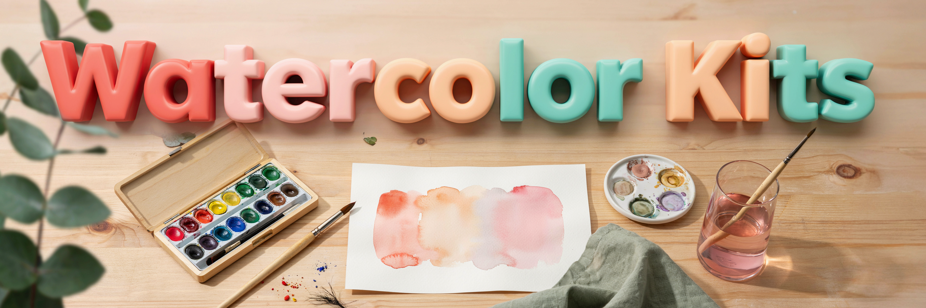 Watercolor Kits That Don't Turn to Mud on the Page
