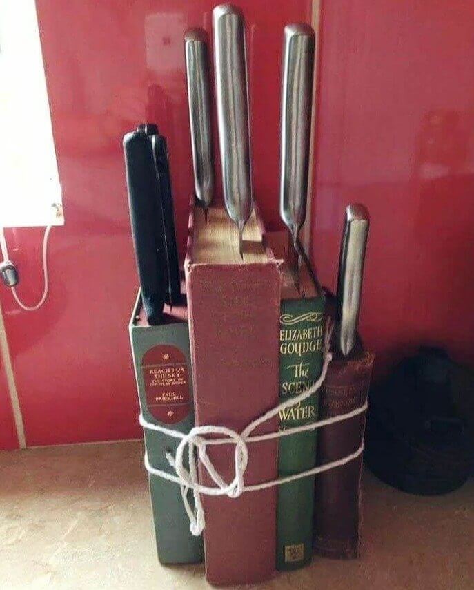 We Have a Feeling This DIYer Isn't Actually a Bookworm