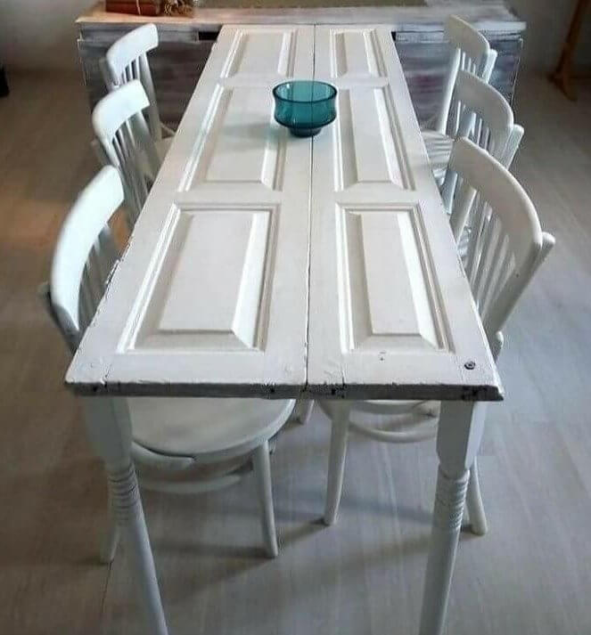 Why Have an Old Door When It Could Be an Impractical Table Instead?