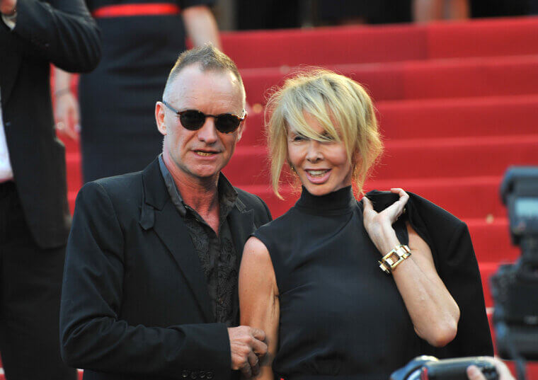 Sting & Trudie Styler – $550 Million
