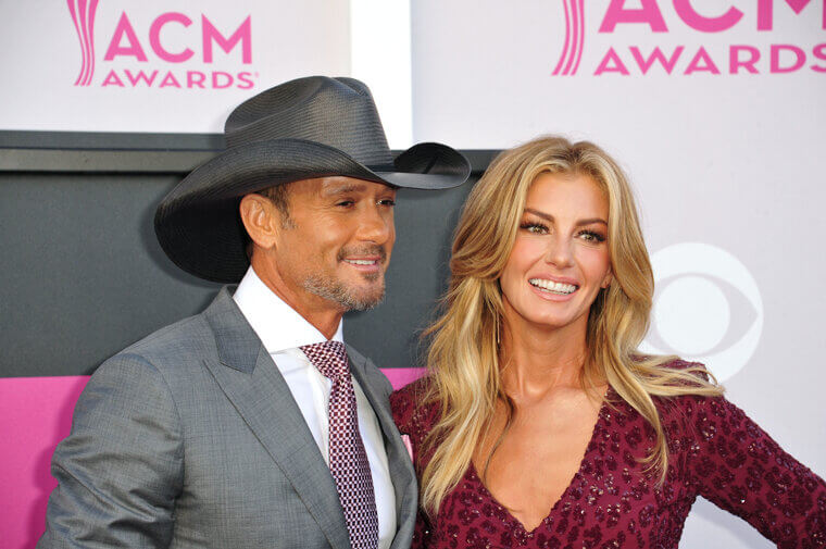 Tim McGraw & Faith Hill – $165 Million
