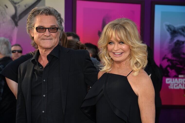 Kurt Russell & Goldie Hawn – $190 Million