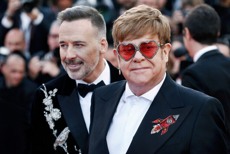 Elton John & David Furnish – $1 Billion