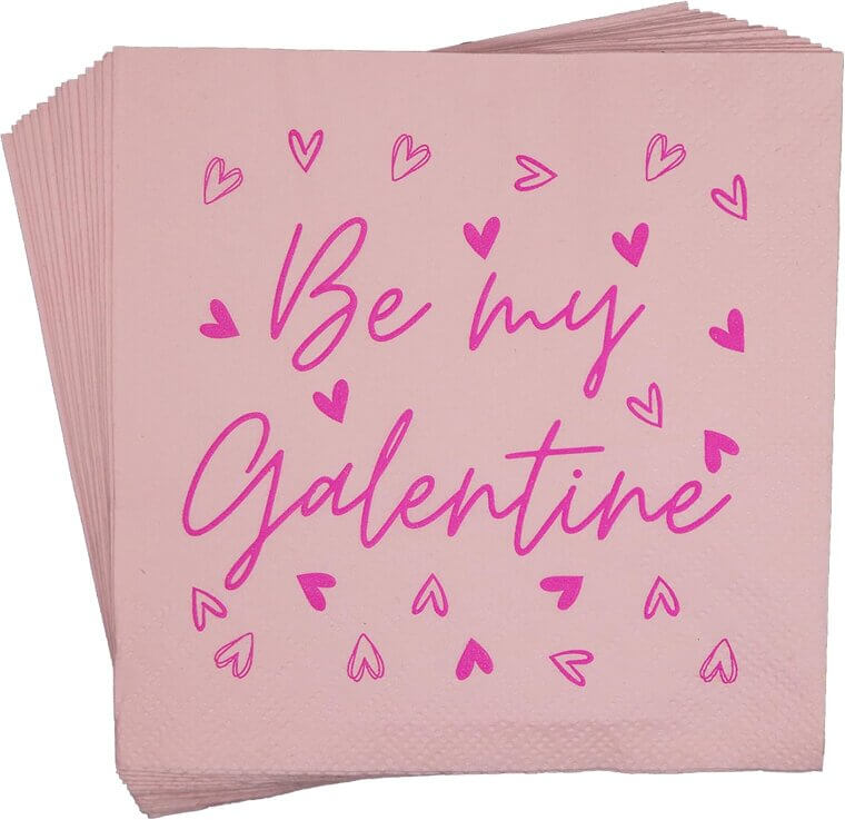 Galentine Napkins - Perfect for Girls' Day! 