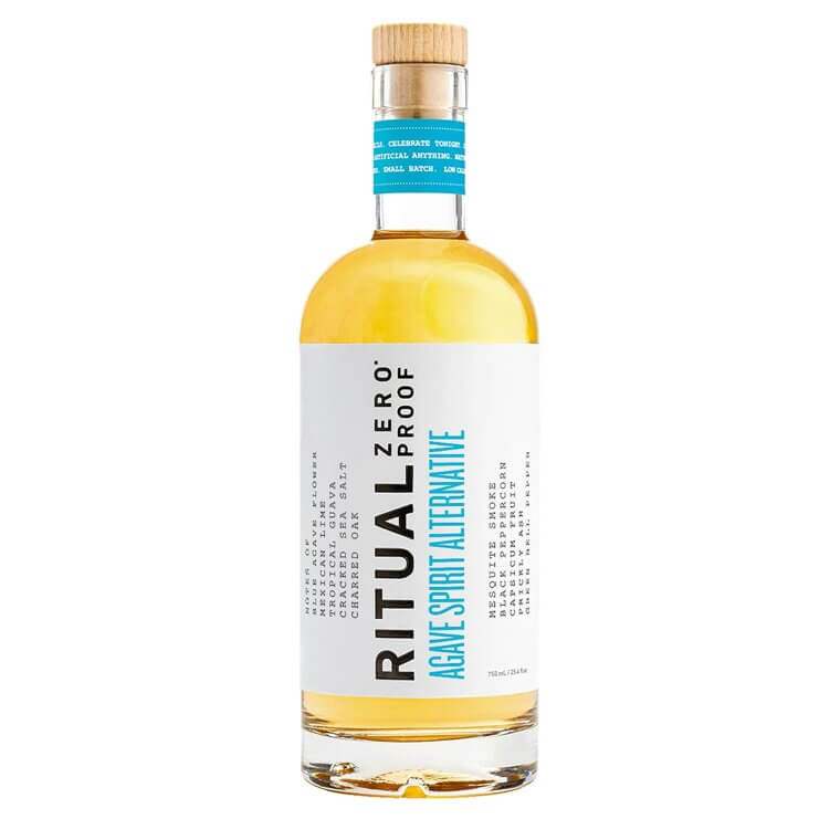 Ritual Zero Proof Agave - Award-Winning Non-Alcoholic Spirit 