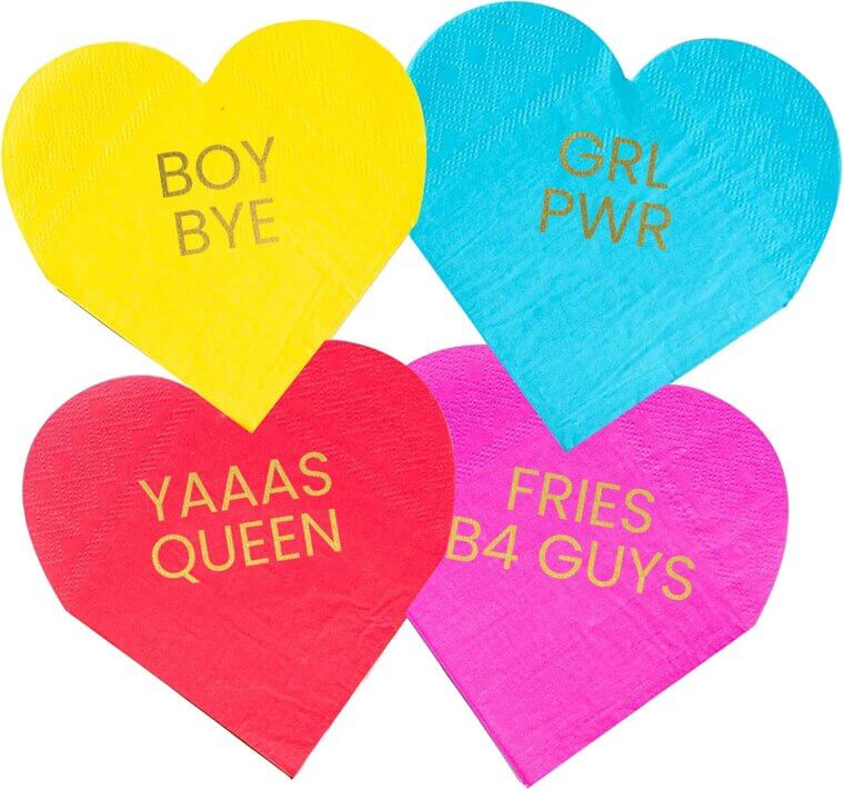 Galentine's Day Napkins - Perfect for Parties & Celebrations 