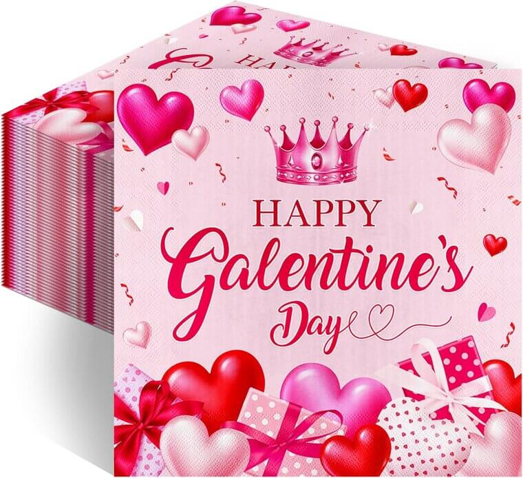 Galentine's Napkins - Perfect for Party Magic! - Now 30% Off!