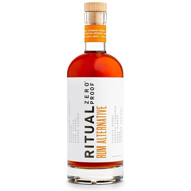 Ritual Zero Proof Rum - Award-Winning Non-Alcoholic Spirit 