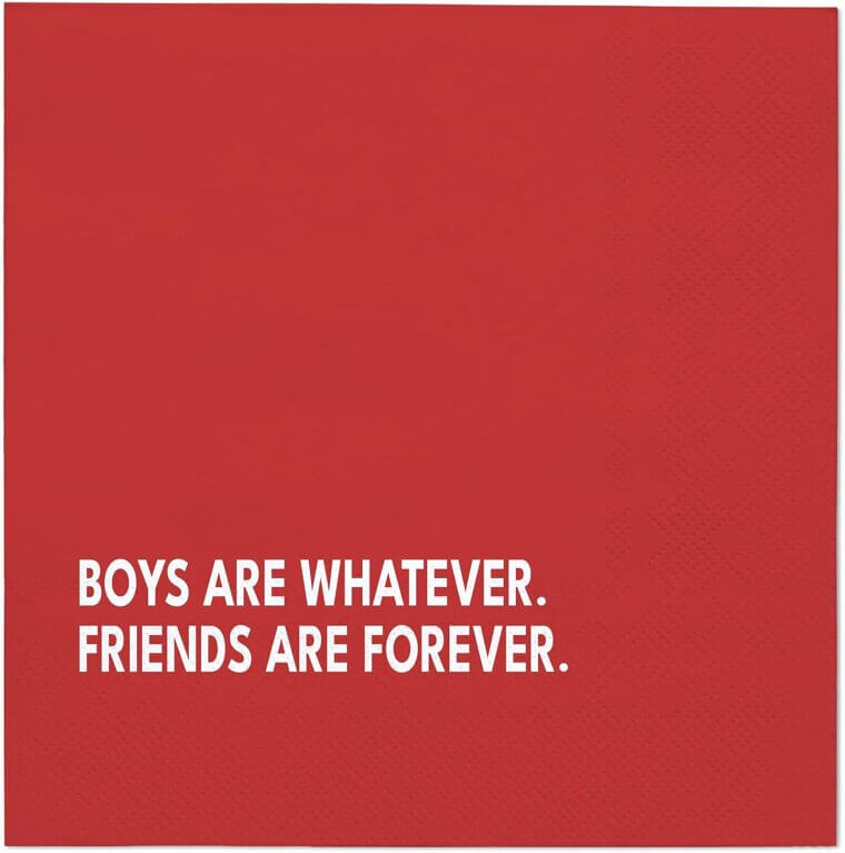 Valentine's Cocktail Napkins - Perfect for Galentine's Parties! - Don’t Miss the 30% Discount!