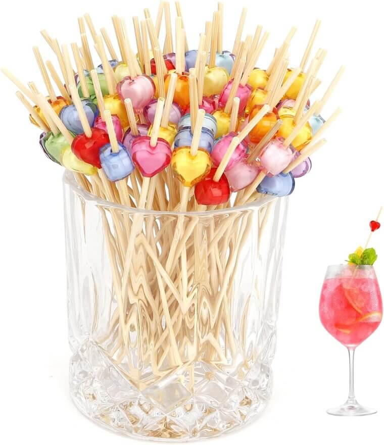Valentine's Cocktail Picks - Perfect for Parties and Weddings! 