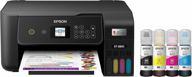 Effortless Printing with Epson EcoTank ET-2800 - Perfect for Every Home!