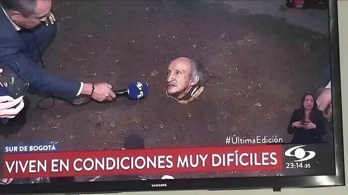 "Eles vivem em condições muito difíceis" é a manchete de notícias mais subestimada que já vimos