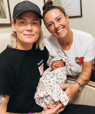 Ali Krieger e Ashlyn Harris