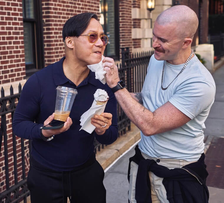 B. D. Wong & Richert John Frederickson