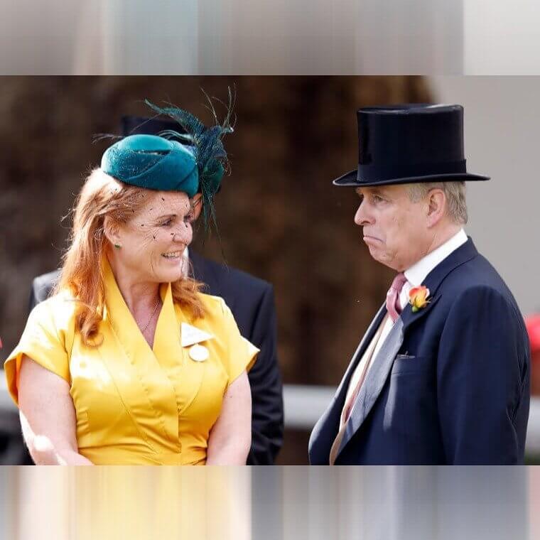 Sarah verursachte einen Skandal, als sie Andrew benutzte