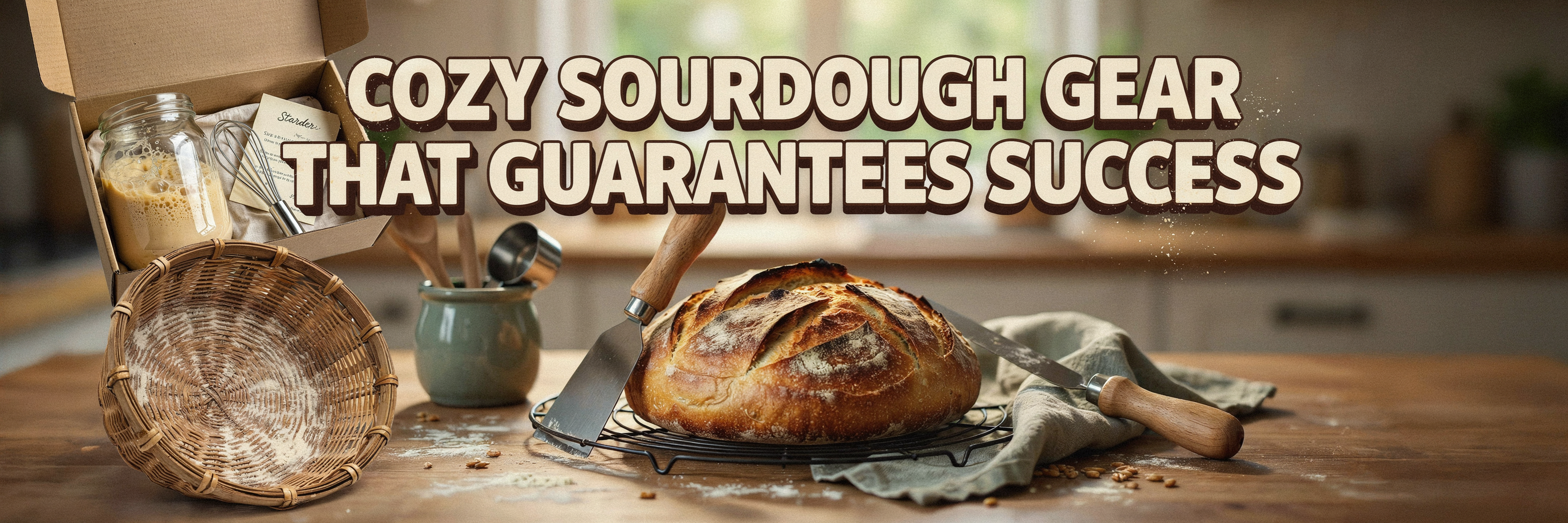 Essential Gear for Your Very First Sourdough Loaf