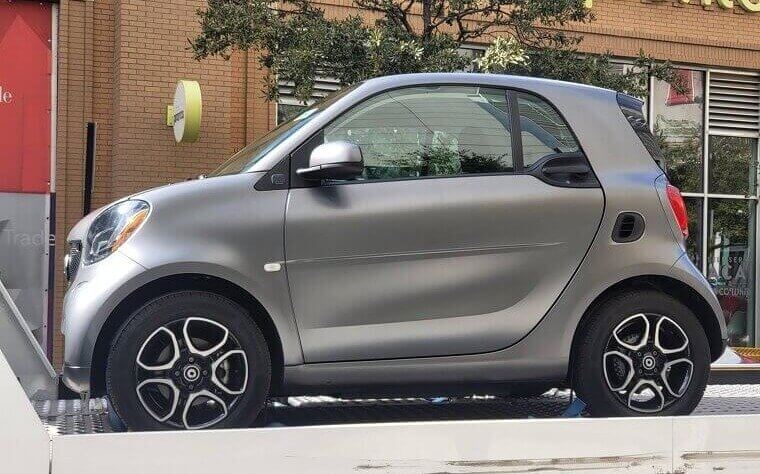 Smart EQ ForTwo: 58 Miles