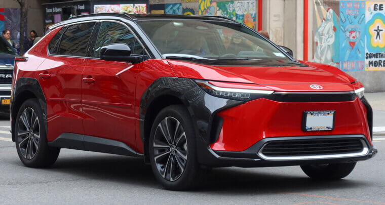 Toyota BZ4X AWD: 252 Miles