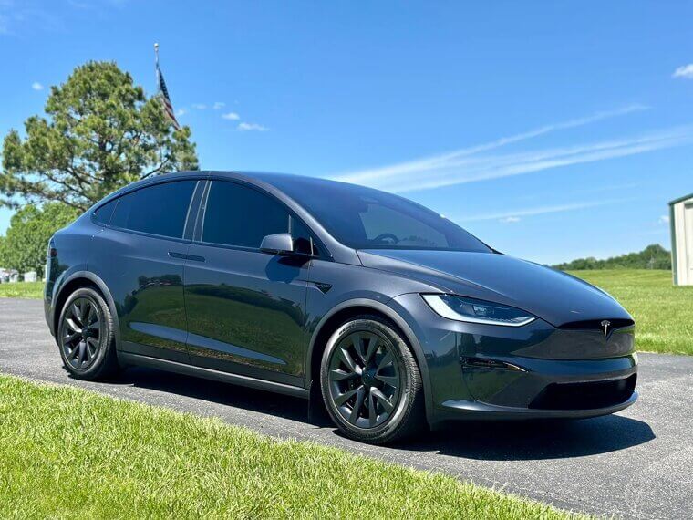 Tesla Model X Long Range: 348 Miles