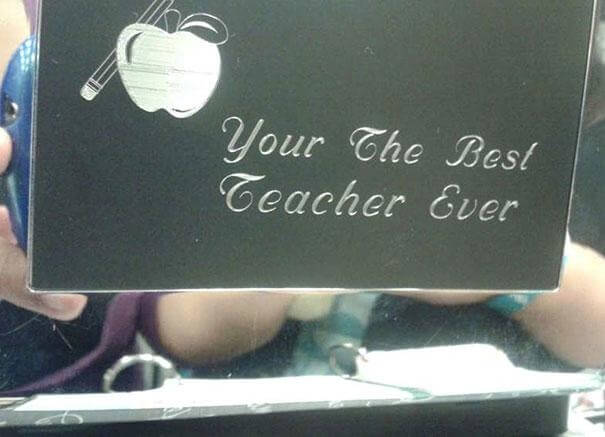 This Must Be For Their Math Teacher