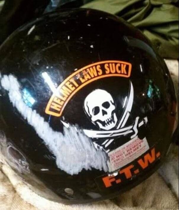 They May Suck, But At Least This Person Was Wearing One