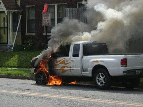 Wow, Those Flames Are Super Realistic