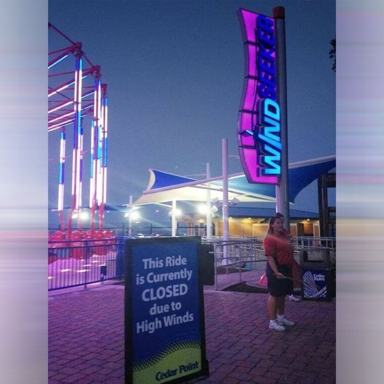 The Higher The Wind Speed, The Better The Ride Should Be