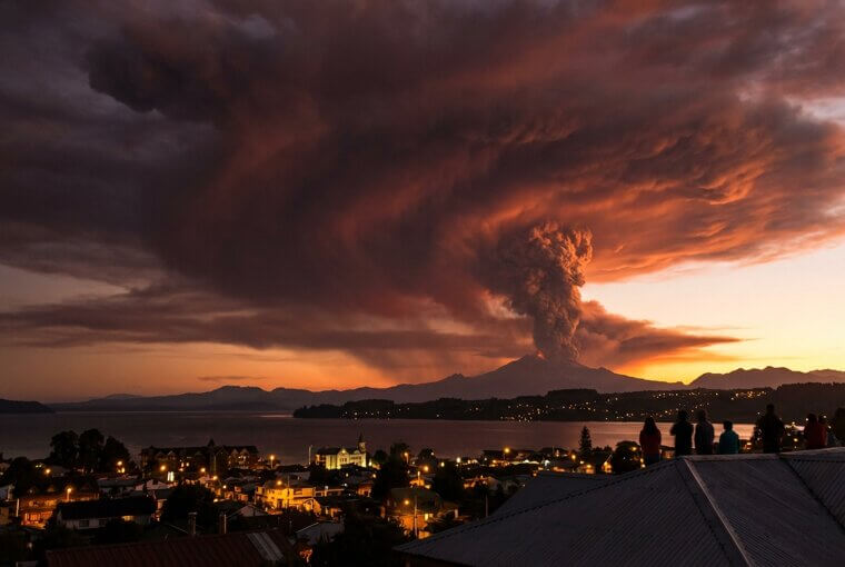 Calbuco's Mushroom Cloud Over Chile