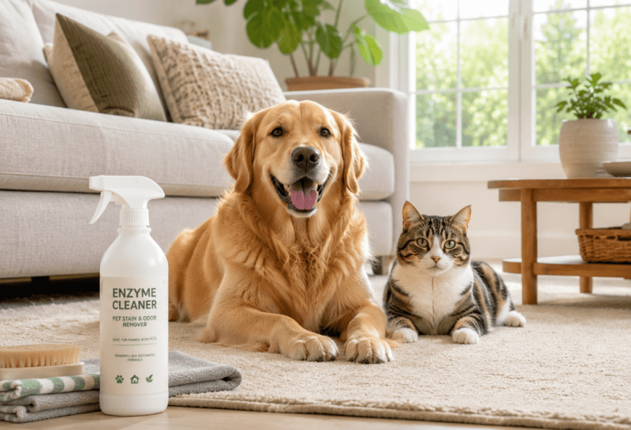 Pet Accident? These Enzyme Cleaners Get Rid of Stains and Odors Fast