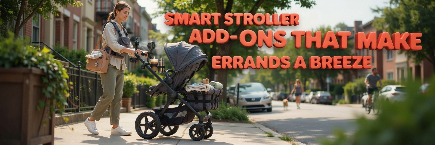 The Stroller Add-Ons That Make Errands a Breeze
