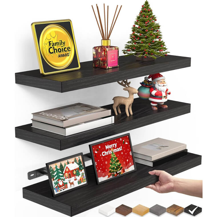 Bayka Floating Shelves - Stylish Storage Solution