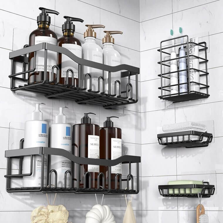 EUDELE Shower Caddy 5 Pack - Enjoy 5% Off!