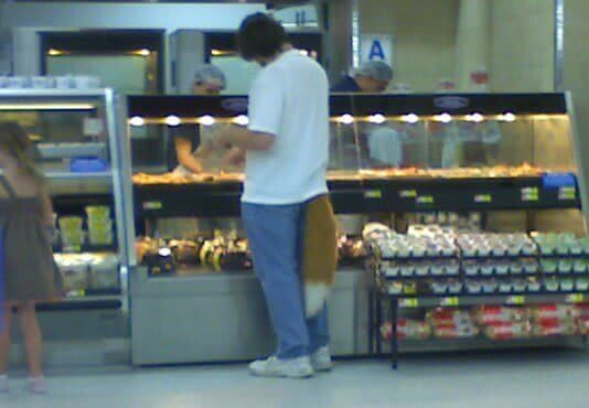 "Forgot to Tuck the Tail in My Pant”
