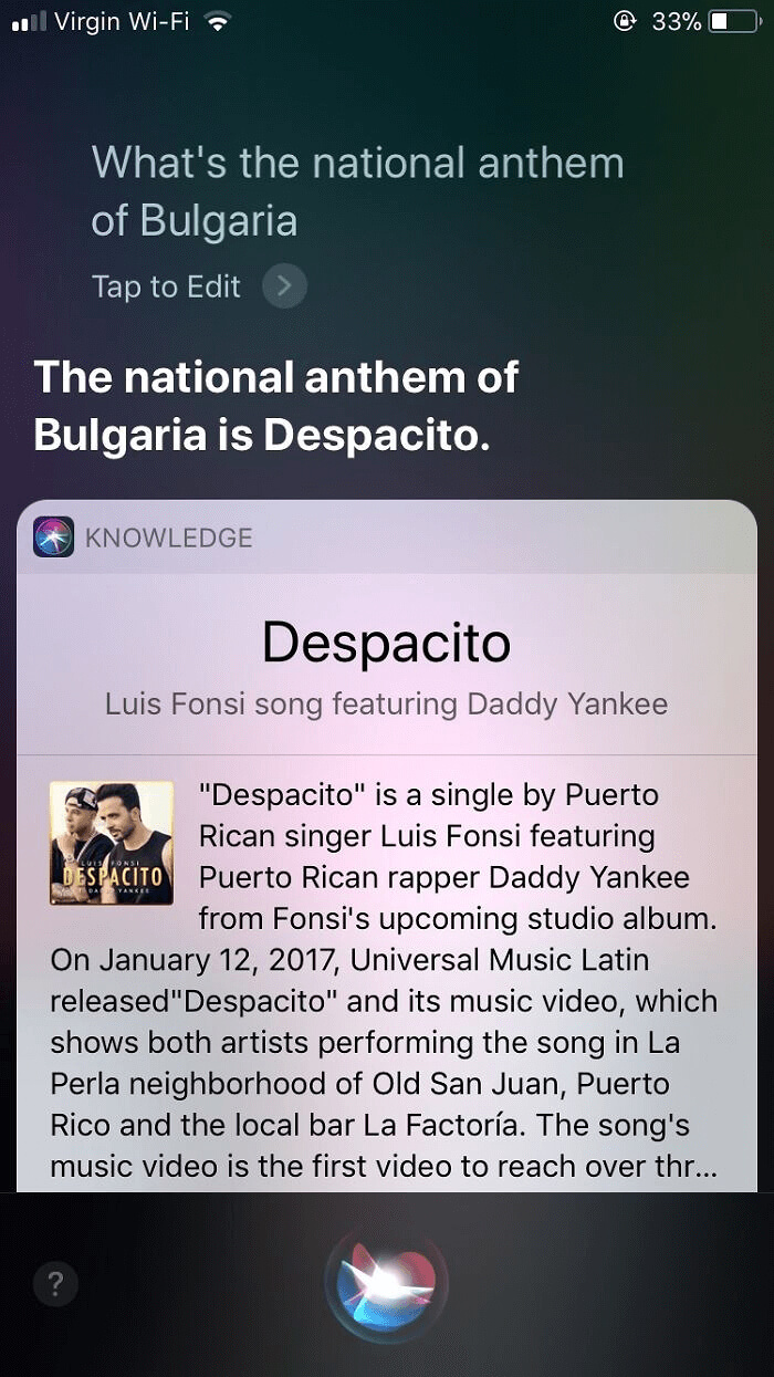 What A Fun National Anthem